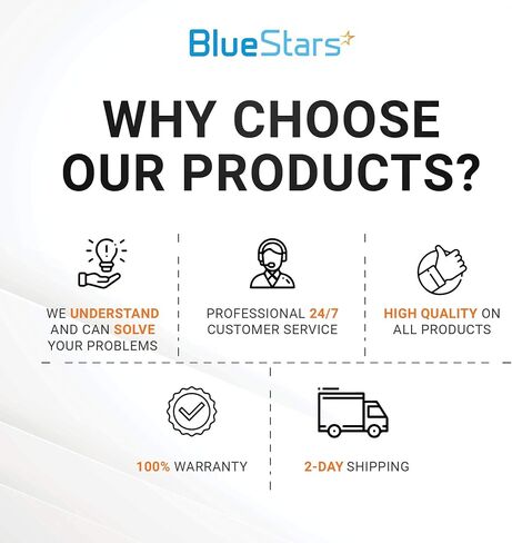 مبخر تصريف مبخر مقطع ثلاجة من BlueStars DA61-06796A - حل مشكلة بناء الجليد - مناسب تمامًا لثلاجات سامسونج - يستبدل DA61-06796A AP5579885 PS4145120 2683162 - عبوة من 4 in Kuwait