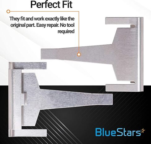 مبخر تصريف مبخر مقطع ثلاجة من BlueStars DA61-06796A - حل مشكلة بناء الجليد - مناسب تمامًا لثلاجات سامسونج - يستبدل DA61-06796A AP5579885 PS4145120 2683162 - عبوة من 4 in Kuwait