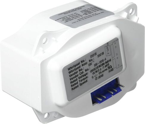Whirlpool 2252130 Ice Dispenser Motor, White in Saudi Arabia