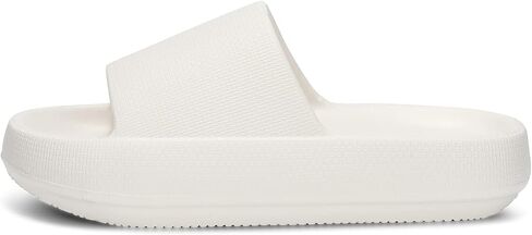Dirk Slides for Women and Men Sandals Pillow Slippers Shower Shoes Cushioned Cloud Slides in Saudi Arabia