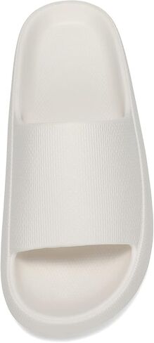 Dirk Slides for Women and Men Sandals Pillow Slippers Shower Shoes Cushioned Cloud Slides in Saudi Arabia