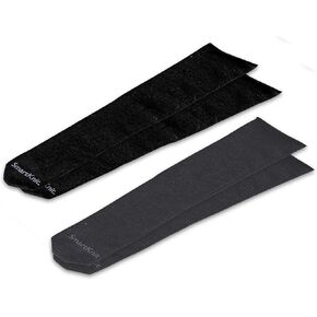 SmartKnit Adult AFO Interface Seamless Sensitivity Socks - 2 Pack (Black & Charcoal, Adult Small) in Kuwait