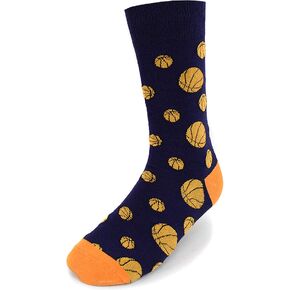 Parquet Men's Fun Crew Socks, Sock Size 10-13 / Shoe Size 6-12.5, Great Holiday/Birthday Gift in Kuwait