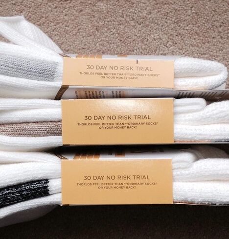 Thorlo Socks Tennis Crew Socks,White,XL in Saudi Arabia