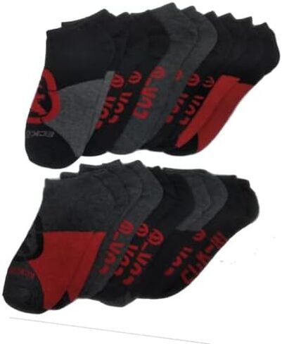 10 Pairs of Ecko Men's Basic Quick Dry No Show Athletic Socks 10-13 in Saudi Arabia