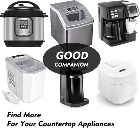 PASONIKA Ice Maker Cover, Countertop Appliances Ice Machine Bread Maker Rice Cooker Soup Pot Pressure Cooker Coffee Maker Cover, Dust Resistant Protector, Grey in Saudi Arabia