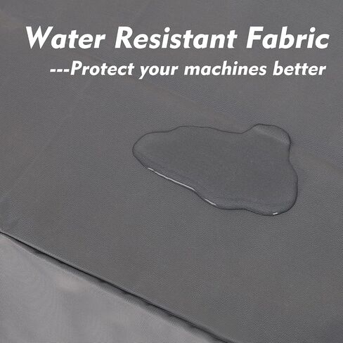 PASONIKA Ice Maker Cover, Countertop Appliances Ice Machine Bread Maker Rice Cooker Soup Pot Pressure Cooker Coffee Maker Cover, Dust Resistant Protector, Grey in Saudi Arabia