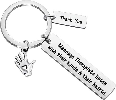 Gzrlyf Massage Therapist Keychain Massage Therapy Gifts Therapist Appreciation Gifts in Saudi Arabia