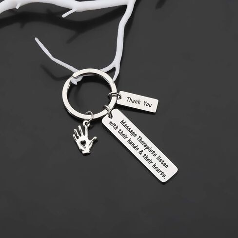 Gzrlyf Massage Therapist Keychain Massage Therapy Gifts Therapist Appreciation Gifts in Saudi Arabia
