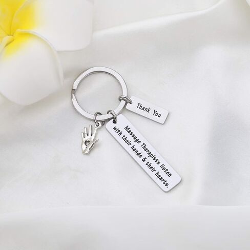 Gzrlyf Massage Therapist Keychain Massage Therapy Gifts Therapist Appreciation Gifts in Saudi Arabia