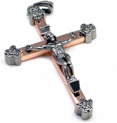 Accents Kingdom Rosary Crucifix Copper Cross Pendant in Kuwait