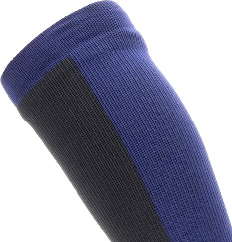 SEALSKINZ Unisex Waterproof Cold Weather Knee Length Sock, Black/Navy Blue, Small in Saudi Arabia