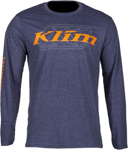 KLIM K Corp LS T XL Heathered Navy - Strike Orange in Saudi Arabia