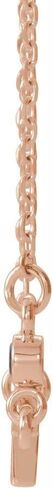 Solitaire Amethyst Sideways Accented Cross Crucifix Charm Pendant Chain Necklace Adjustable 16" to 18" (14mm x 6.6mm) in Saudi Arabia