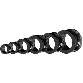 Mens Ear Gauges Plugs, Surgical Steel Tunnels Set 18Pcs Hoop Piercing Jewelry Gifts for Womens in Saudi Arabia
