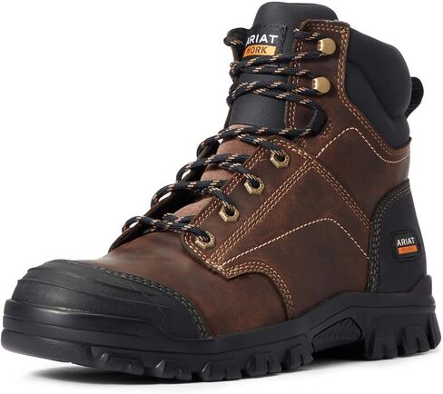ARIAT Men's Treadfast 6" Waterproof Work Boot Industrial in Saudi Arabia