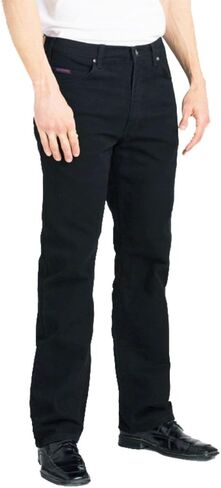 Grand River Big and Tall Stretch Demin Jeans - Black (38W x 28L) in Saudi Arabia