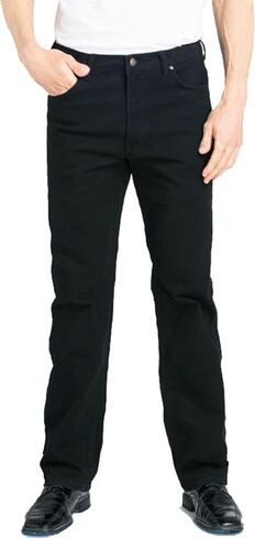 Grand River Big and Tall Stretch Demin Jeans - Black (38W x 28L) in Saudi Arabia