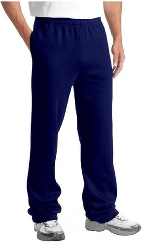 JMR Men's Fleece Sweatpants and Jogger Pants with Side Pockets for Winter Cycling, Gym Training, or Everyday Use in Kuwait
