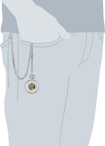 Charles-Hubert, Paris Open Face Mechanical Pocket Watch in Saudi Arabia