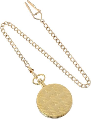 Charles Hubert 3841-GR Gold-Plated Mechanical Pocket Watch in Saudi Arabia