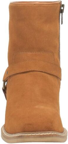 Dingo Mens Calgary Square Toe Boots Ankle - Brown in Kuwait