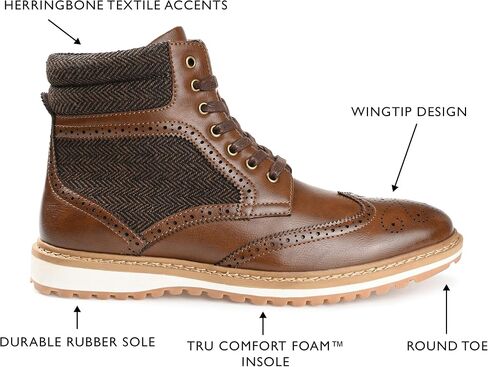 Vance Co. Harlan Wingtip Ankle Boot in Saudi Arabia