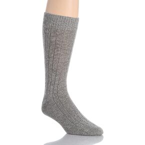 Pantherella Waddington Cashmere Mid-Calf Men's Dress Socks (5750)