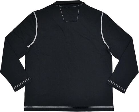 Nautica Mens Half Zip Mock Neck Sweatshirt in Saudi Arabia