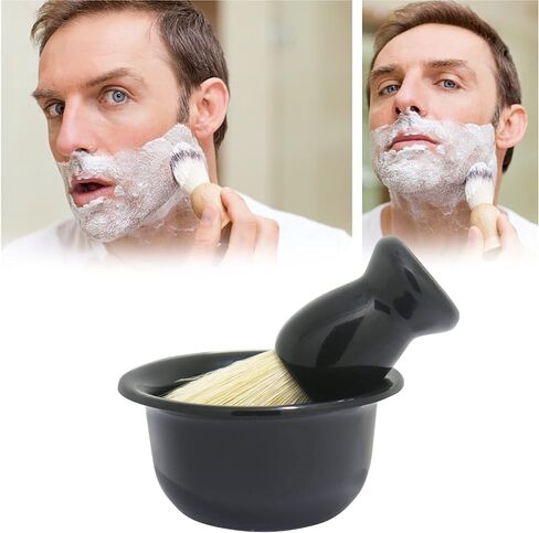 20-piece Shaving Brush Set,includes Badger Shaving Brush, Safety Razor Kit, Double Edge Blades, Soap Bowl Mug For Men, Perfer For Gift Barbershop, Daily Use in Saudi Arabia