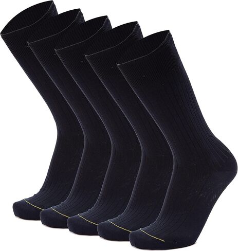 Ciocca Short mid-calf socks classic rib, medium weight cotton - 5 Pairs - reinforced toe - MADE IN ITALY in Kuwait
