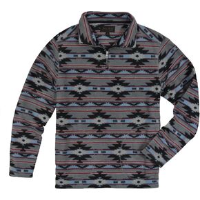 Victory Men's 1/4 Zip Pullover Aztec Fleece - Grey - XL in Saudi Arabia