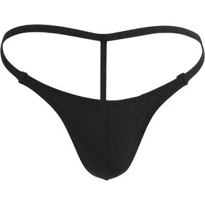 WenMei Men's Swimwear Underwear Hot T-Back Thongs Soft Stretch Men G-string Low Waist Bikini Underwear( Size 26"-38" ) in Saudi Arabia