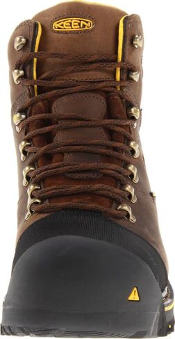 KEEN Utility Men's Milwaukee 6" Steel Toe Waterproof Work Boot, Dark Earth/Dark Earth, 11 Wide US in Saudi Arabia