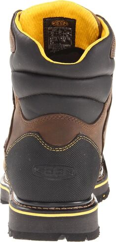 KEEN Utility Men's Milwaukee 6" Steel Toe Waterproof Work Boot, Dark Earth/Dark Earth, 11 Wide US in Saudi Arabia