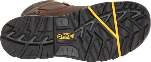KEEN Utility Men's Milwaukee 6" Steel Toe Waterproof Work Boot, Dark Earth/Dark Earth, 11 Wide US in Saudi Arabia