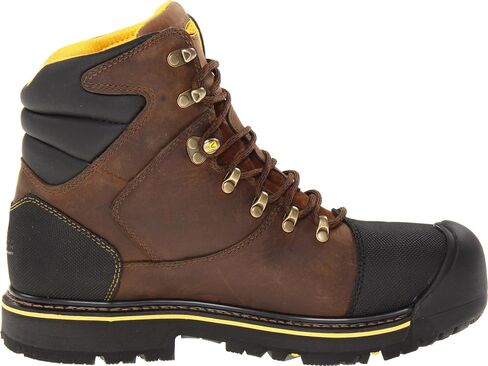 KEEN Utility Men's Milwaukee 6" Steel Toe Waterproof Work Boot, Dark Earth/Dark Earth, 11 Wide US in Saudi Arabia