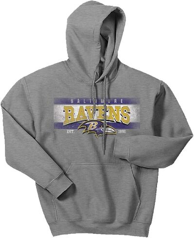 NFL Zubaz Men's Banner Logo Hoodie in Saudi Arabia