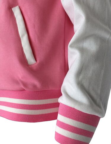 BCPOLO Baseball Jacket Varsity Baseball Cotton Jacket Letterman Jacket 8 Colors in Saudi Arabia
