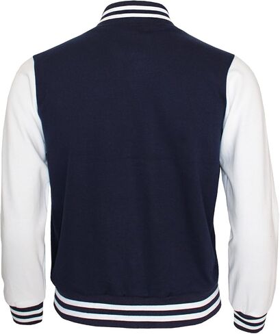 BCPOLO Baseball Jacket Varsity Baseball Cotton Jacket Letterman Jacket 8 Colors in Saudi Arabia