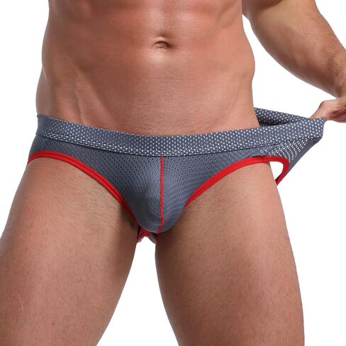 Linemoon Mens Jockstrap Sexy Underwear Athletic Supporters Mesh Jock Straps Male in Saudi Arabia
