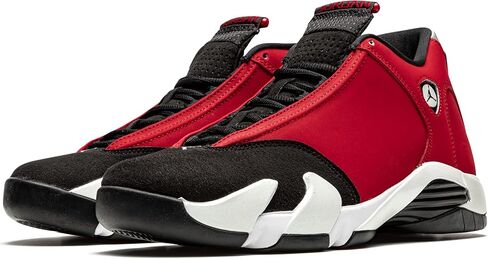Jordan Men's 14 Retro Gym Red Black/Gym Red-White/Off White (487471 006) - 12 in Saudi Arabia