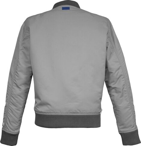 Musterbrand Men's MBSC002 Tychus Bomber Casual Jackets, Grey, Medium in Saudi Arabia
