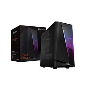 GIGABYTE AORUS Model X Gaming PC Computer Desktop (Intel i9-11900K, NVIDIA GeForce RTX 3080 GDDR6X 10GB, 16GB DDR4 RAM, 3TB M.2 SSD) - GB-AMXI9N8A-2051 in Saudi Arabia