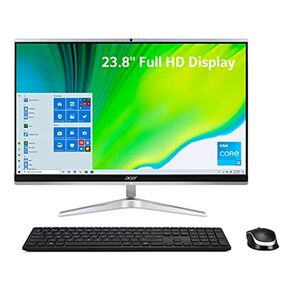 Acer Aspire C24-1651-UR15 AIO Desktop | 23.8" Full HD IPS Display | 11th Gen Intel Core i3-1115G4 | Intel UHD Graphics | 8GB DDR4 | 512GB NVMe M.2 SSD | Intel Wi-Fi 6 | Windows 10 Home in Saudi Arabia