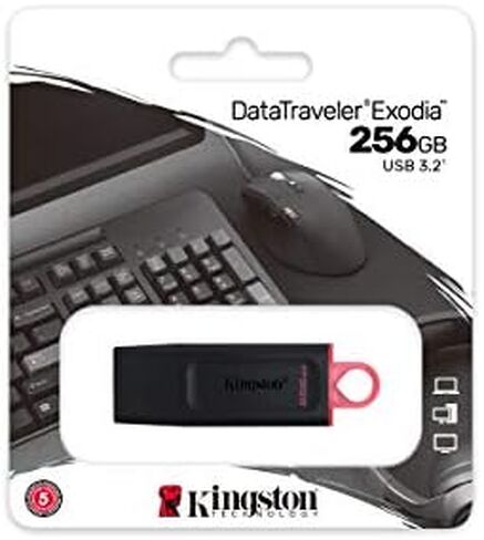 كينغستون ذاكرة فلاش داتا ترافلر اكسوديا 32 جيجابايت USB 3.2 DTX/32GB in Kuwait
