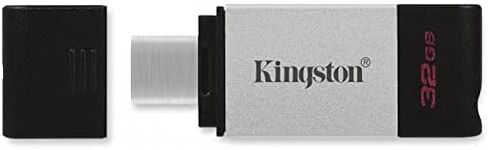 Kingston DataTraveler 80 64GB USB Type-C Flash Drive (DT80/64GB), Metal in Saudi Arabia