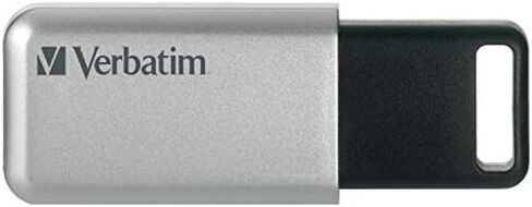 فيرباتيم ذاكرة فلاش ستور اند جو سيكيور برو USB 3.0 سعة 128 جيجابايت، فضي in Kuwait