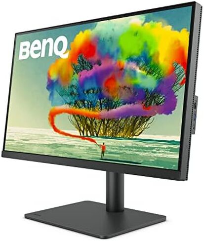 BenQ PD2706QN 27" 2K QHD (2560x1440) Mac-Ready Monitors, IPS, 95% P3, 100% sRGB/Rec.709, Uniformity, 90W USB-C, 100Hz, Factory-Calibrated, Daisy Chain(MST), Anti-Glare Nano Matte, Height Adjustable in Saudi Arabia