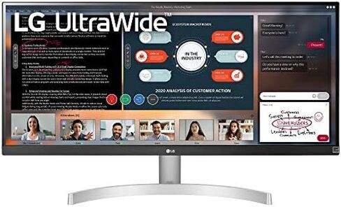 LG UltraWide FHD 26-Inch Computer Monitor 26WQ500-B, IPS with HDR 10 Compatibility and AMD FreeSync, Black in Kuwait